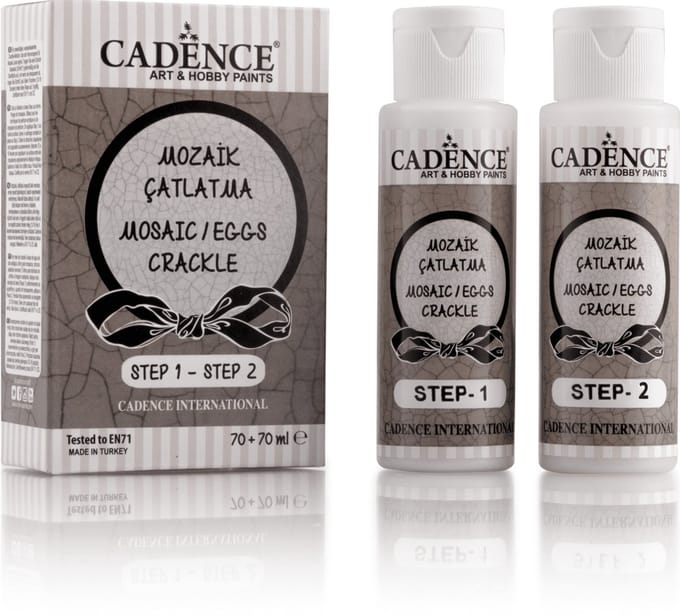 Cadence Mozaiek- of Eierschaal Crackle Vernis 70+70 ml