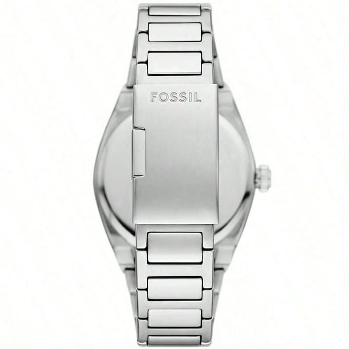 Everett Driewijzer Datum Roestvrij Staal Horloge FS6056 groen