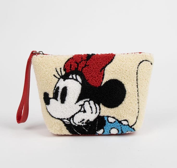 Disney Minnie Mouse Make-up tas, Toilettas - 100% Polyester (22 x 14 x 6 cm)