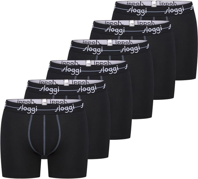 sloggi Heren retro short / pant 6 pack Start