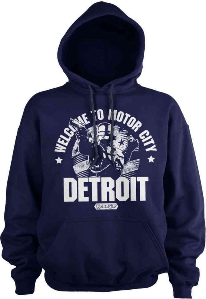 Robocop Hoodie/trui -2XL- Welcome To Motor City Blauw