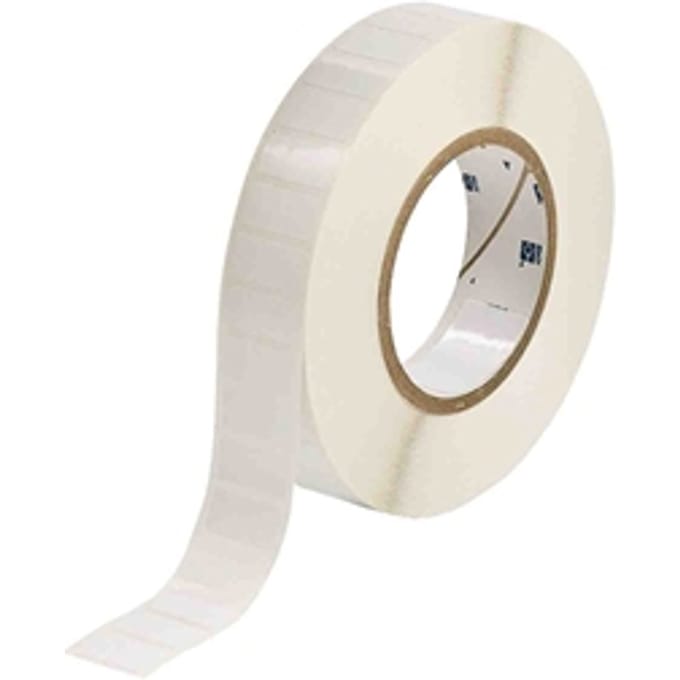 Brady THT-59-483-10 label polyester glanzend wit 25,40 x 12,70 mm (origineel)