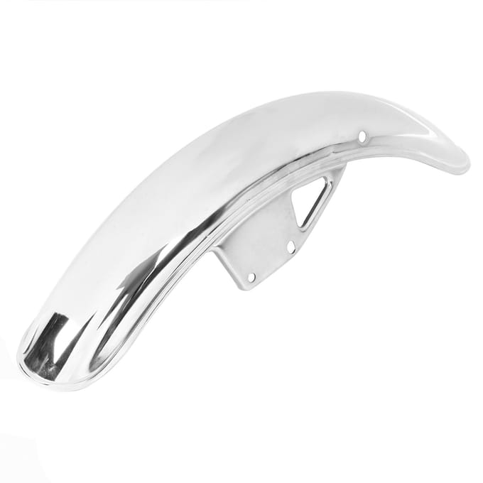22.05in Motorfiets Voor Spatbord Band Vuil Modderspatbord Beschermer Vervanging voor Suzuki GN125 Elektroverzilvering white