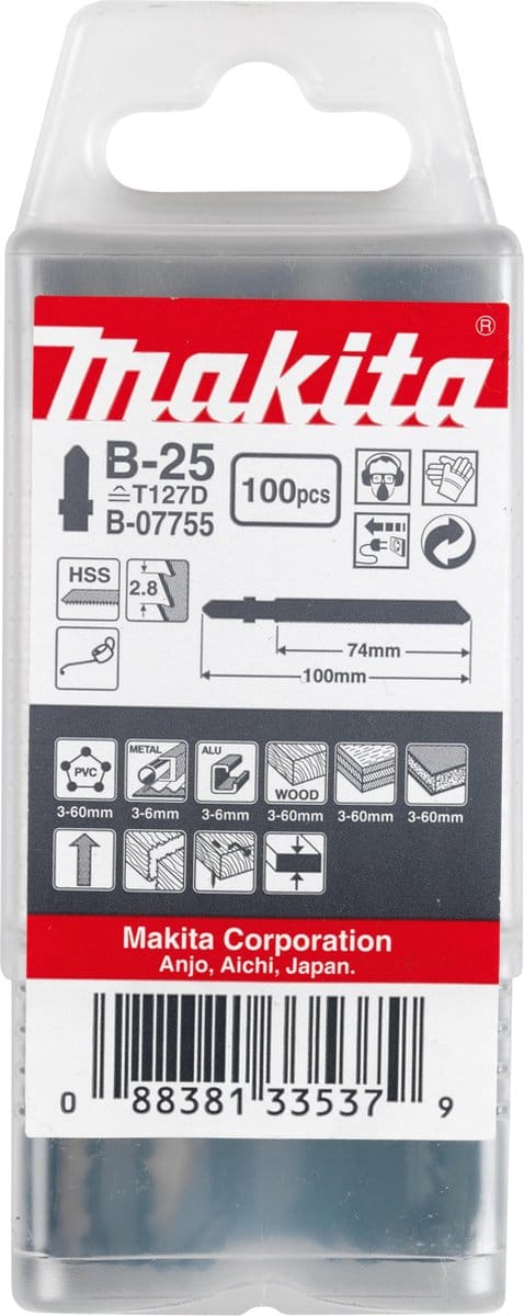 Makita Decoupeerzaagblad Universeel 74mm T127D - B-07755