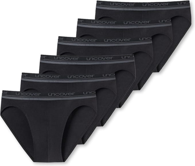 uncover by Schiesser Heren rio-slip / onderbroek 6 pack Basic