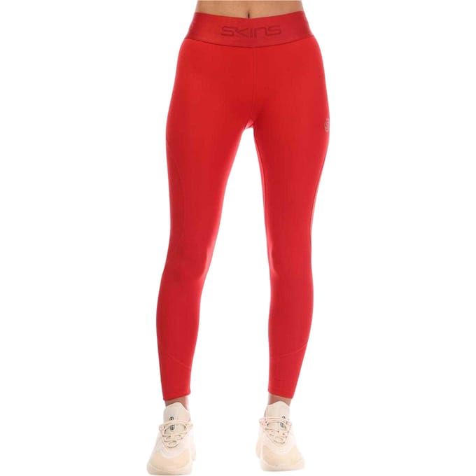 Skins Dames-serie 2-legging (Rood)