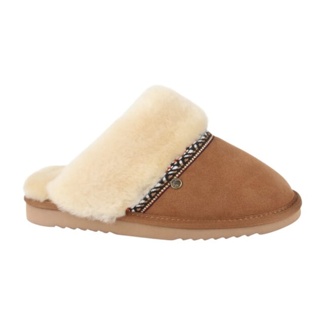 Warmbat Fls321325 dames pantoffel (open hiel)