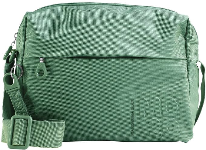 MANDARINA DUCK schoudertas MD20 Medium Zip Crossover Mint groen
