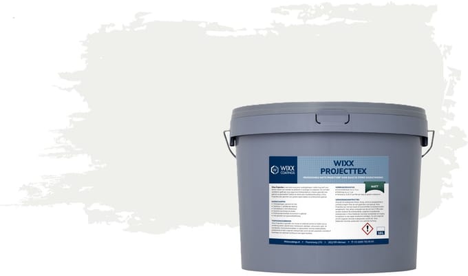 Wixx Projecttex Mat - 10L - 10L - RAL 9016 | Verkeerswit