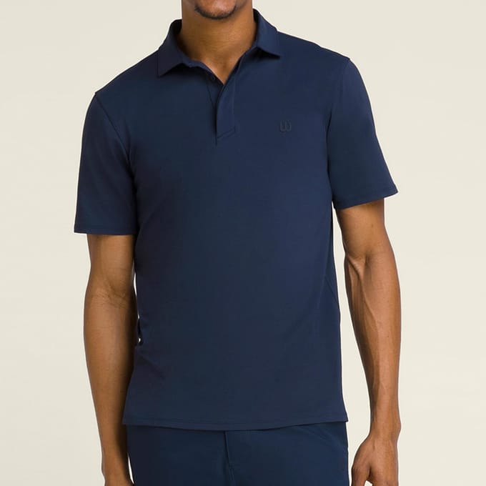 Wilson League Polo Heren-Donkerblauw