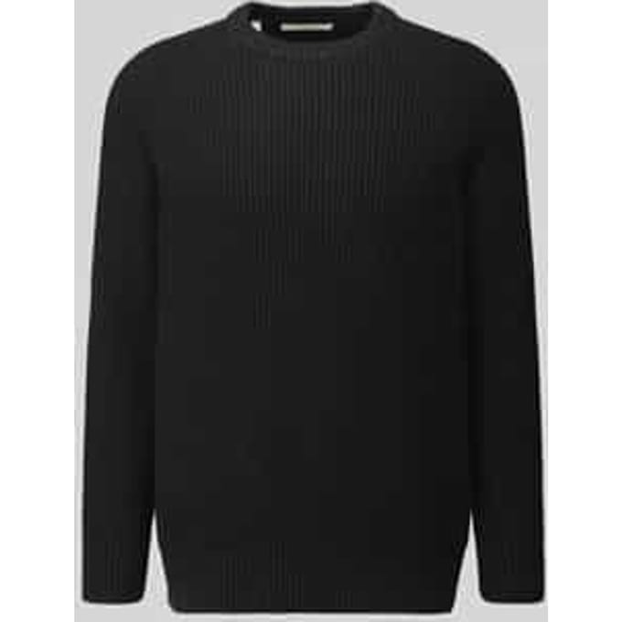 Regular fit pullover van puur katoen model 'BRAUN'