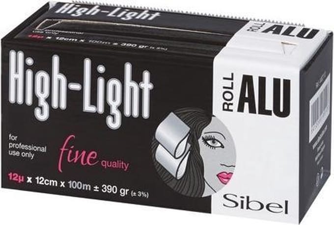 High-Light 12 micron Rol Aluminium 100M X 12Cm Sibel