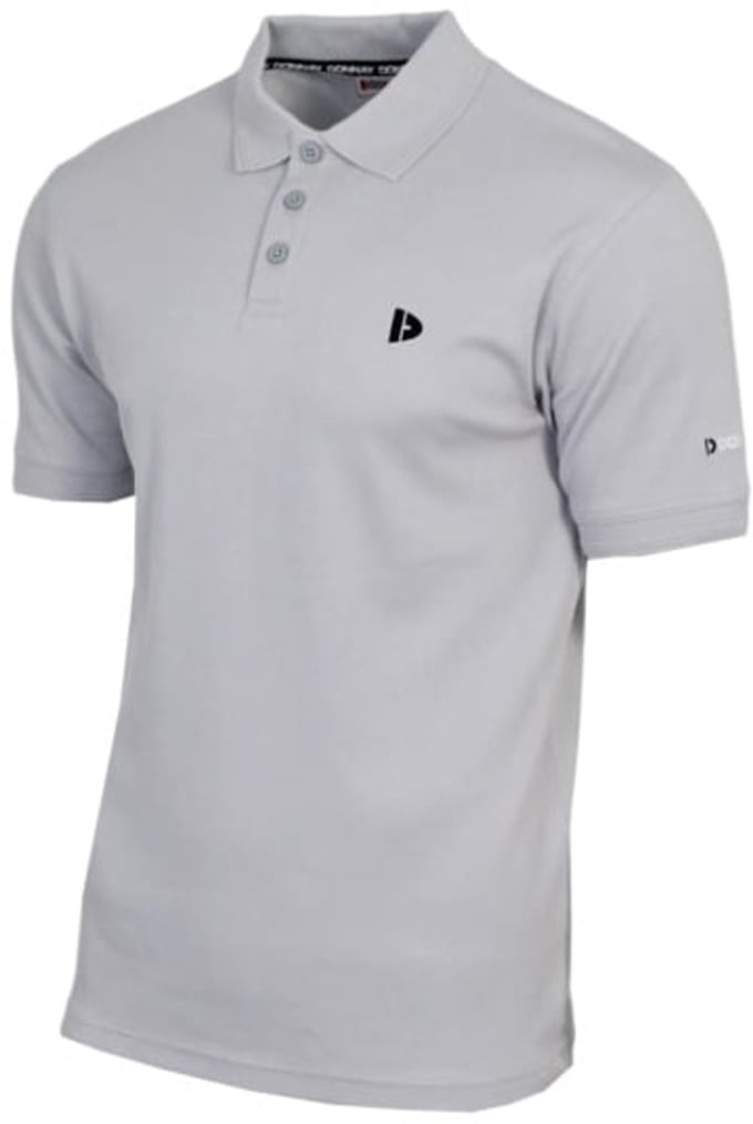 Donnay - Polo (Noah) - Sportpolo - Heren - Light grey (344) - maat S