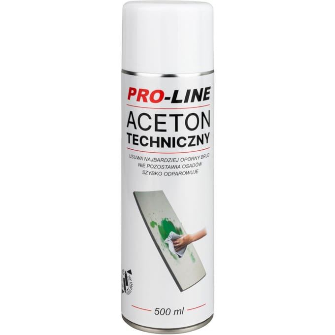 Technische aceton 100 in spuitbus PROLINE spray 500ml