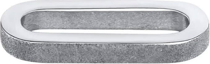 iXXXi Connect Schakel Sandblasted | Zilver