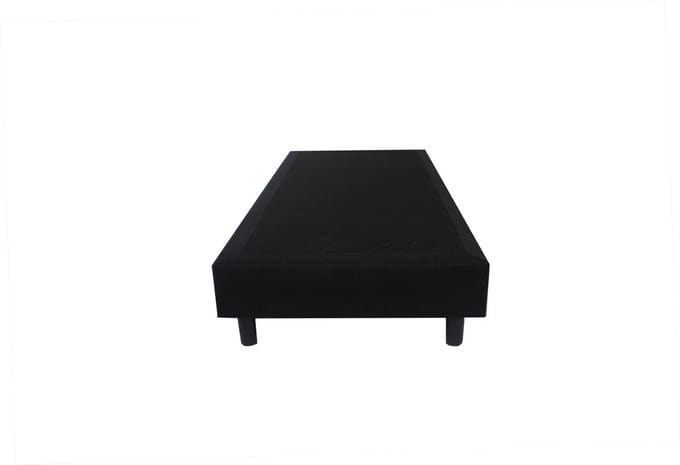 Bed4less Boxspring 90 x 200 cm - Losse Boxspring - Eenpersoons - Zwart