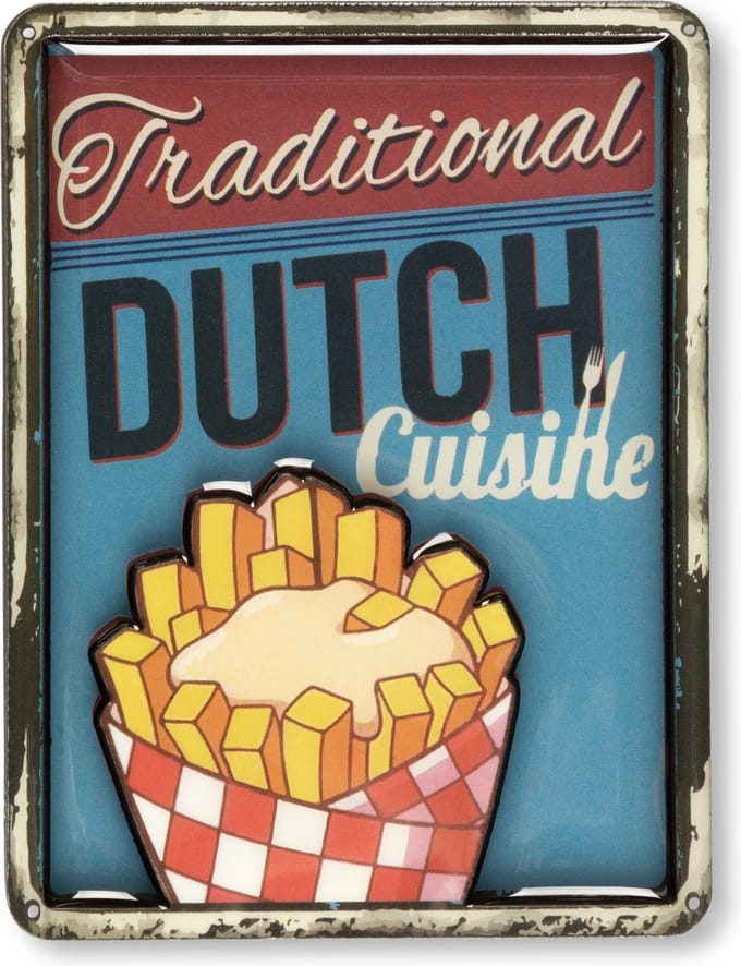 Memoriez 2D Magneet Cuisine Friet