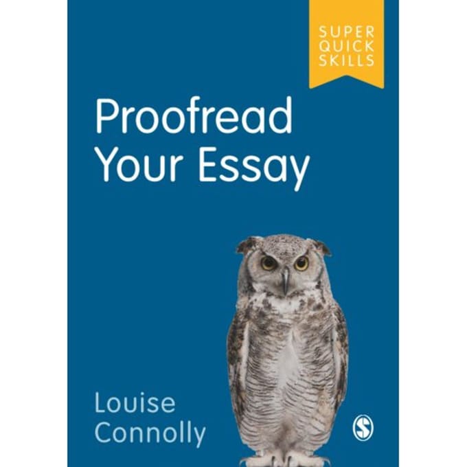 Proofread Your Essay - Connolly