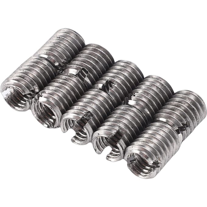 10 STUKS Schroefdraad Verkleinmoeren Reparatiegereedschap Roestvrij Staal M8 8mm Buitendraad naar M6 6mm Binnendraad Verkleinadapter Set