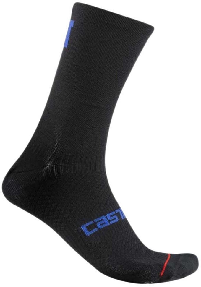 Castelli Como 15 Thermal Sokken Zwart EU 35-38 Vrouw