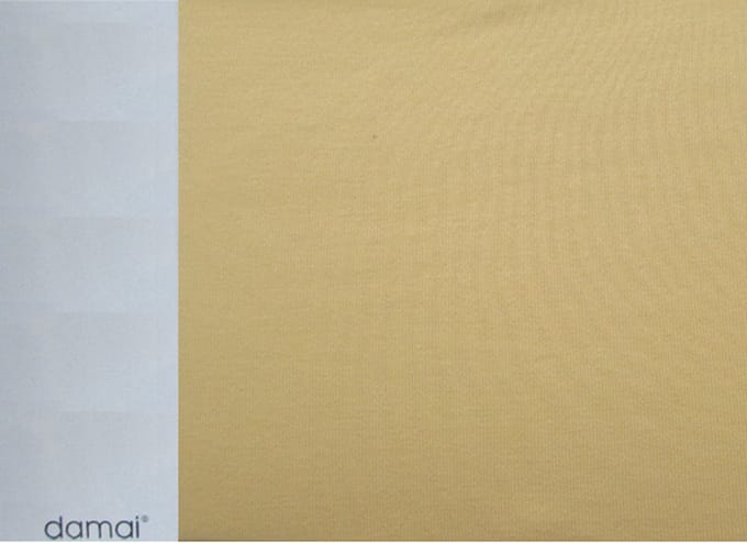 Damai Double Jersey Hoeslaken - Ledikant - 60x120 cm - Sunflower