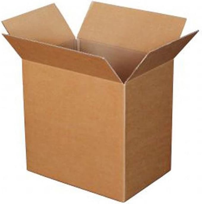 Verhuisdozen 60 x 40 x 40 cm, 5 stuks, dubbelgolvend karton
