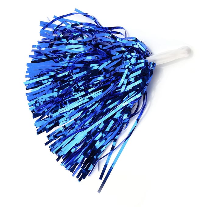 Cheerleading Pom Poms Sport Dans Bal Feest Accessoires (blauw) blauw