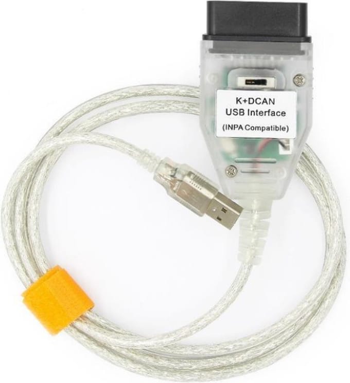 Diagni BMW K+DCAN OBD2 INTERFACEKABEL - USB SWITCH