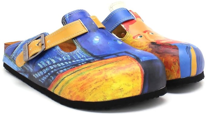 Goby Van Gogh Clogs – Handgemaakt – Premium Kwaliteit – Maat 40