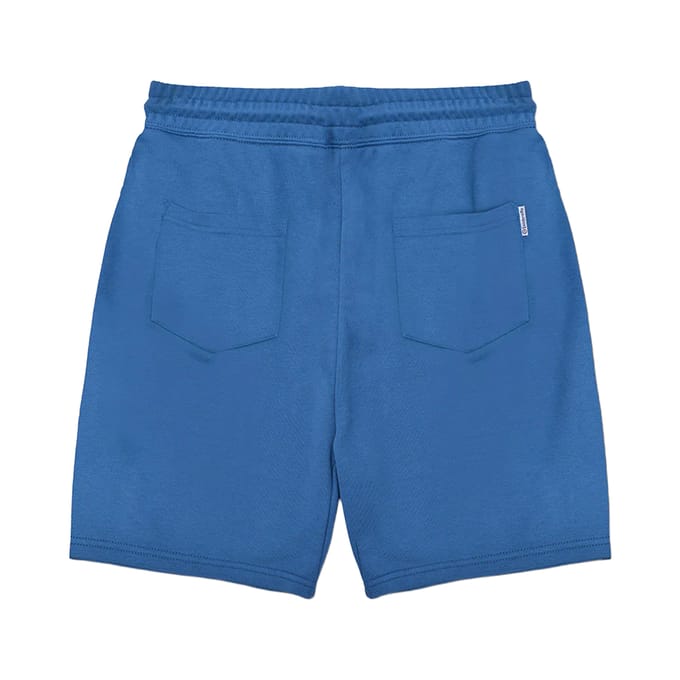 Lambretta Heren SS24 Getapete Shorts (Donkerblauw)