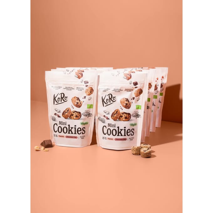 Mini cookies peanut chocolate chip 10 x 150 g