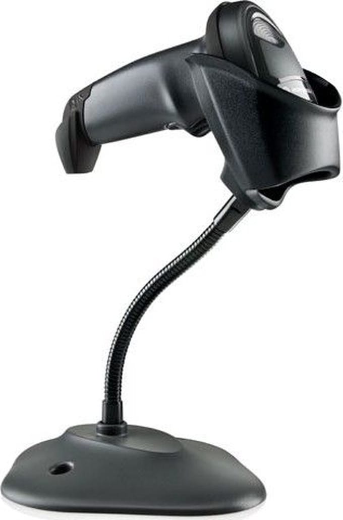 Zebra DS2208-SR BLACK WITH STAND COI