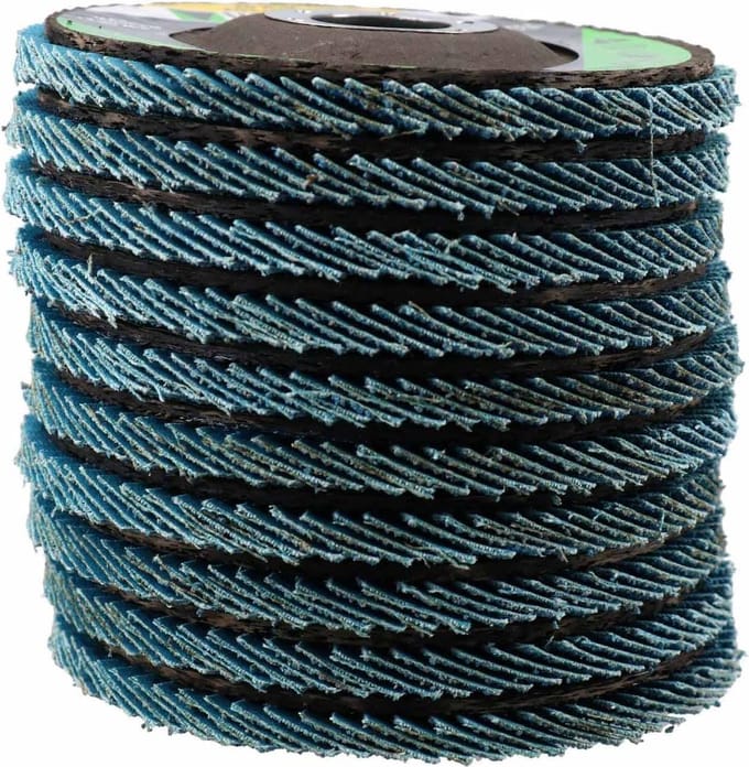 Lamellenschijven K40 Zirconium 115 x 22,2 mm 10 stuks