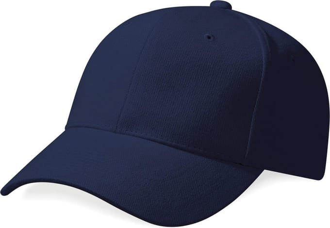 Beechfield Pet Pro-Style in geborsteld katoen B65 - French Navy - One size
