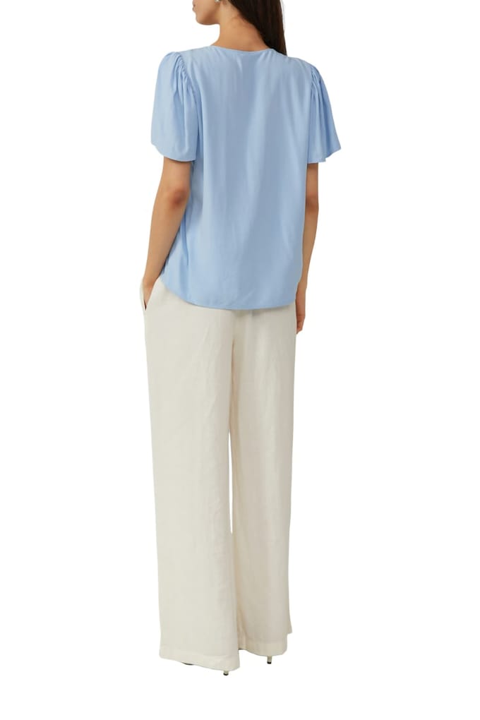 s.Oliver -qs Blouses Light Blue Taglia: 36 | Magliette intime Outlet | Donna | Blu