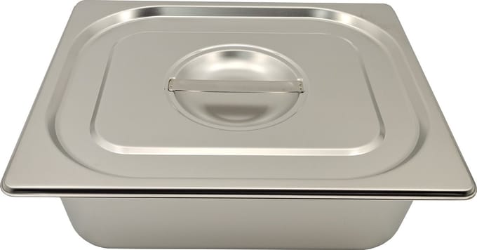 SB Line Gastronorm bak met deksel 1/6GN-6.5cm hoog-RVS