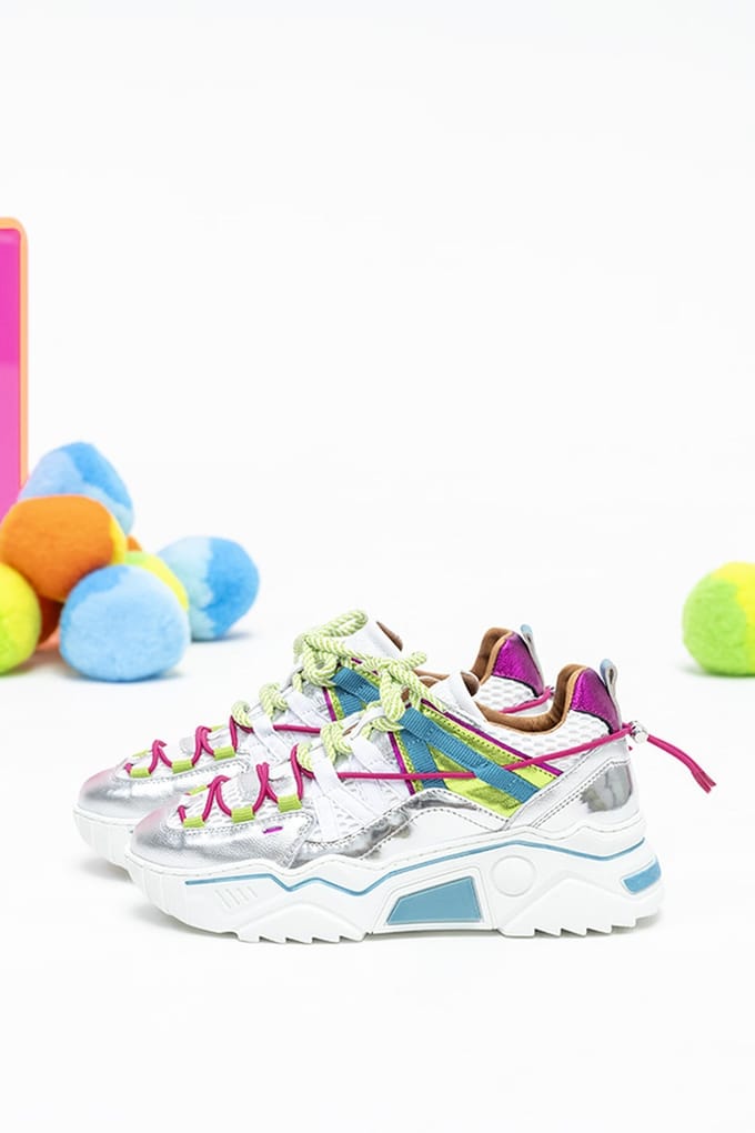 DWRS label Orion Silver / Aqua Größe: 38 | Trainers Outlet | Damen | Grau