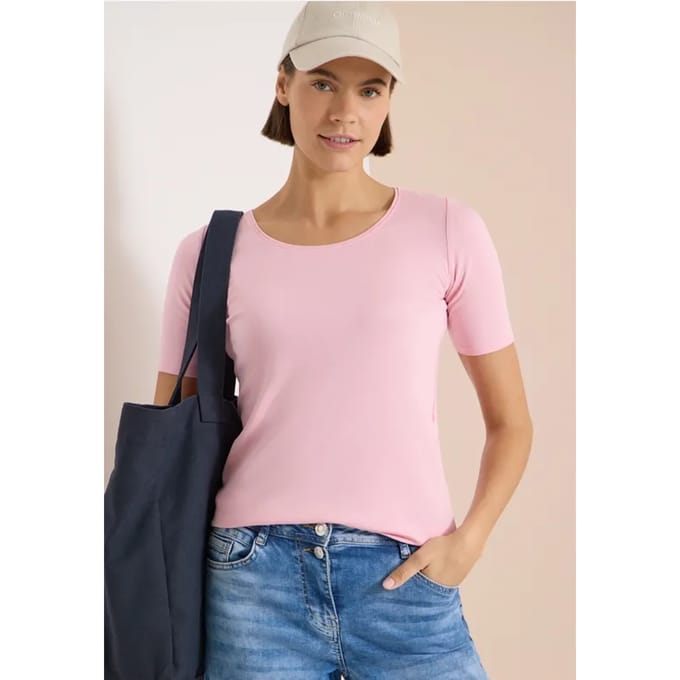 Shirt in effen kleur