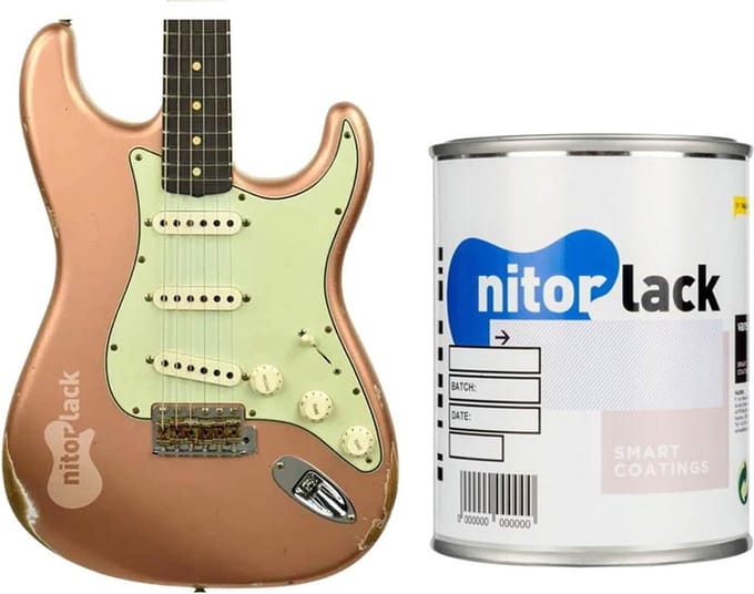 NitroLACK Nitrocellulose Lak Koper voor Gitaar