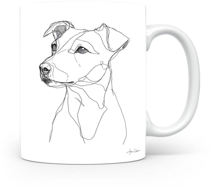 Beker Jack Russell Terriër