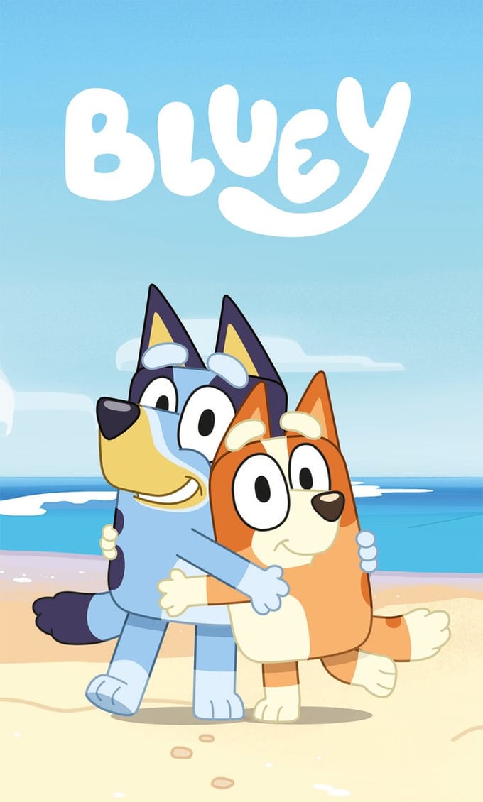 Bluey Polar Fleece Deken 100x150 cm | Zachte Kinderdeken
