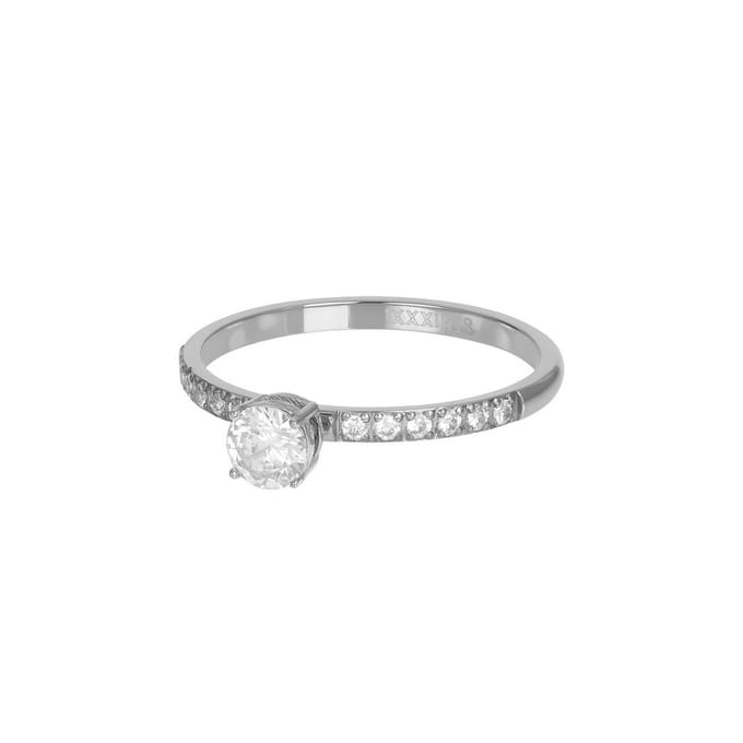 Fame-Queen-Zilverkleurig-Dames Ring