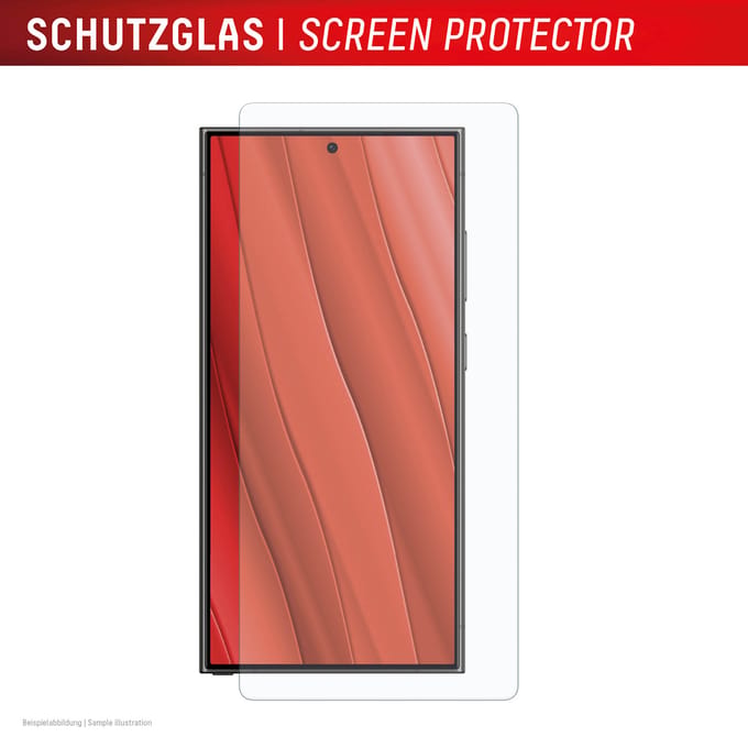 Displex Screenprotector Real Glass geschikt voor Samsung Galaxy S25 Ultra