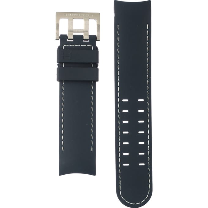 Hamilton Straps H691.776.105 Khaki Navy band