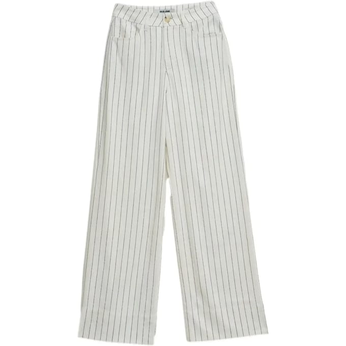 wijde linnen broek voor dames Salsa Jeans