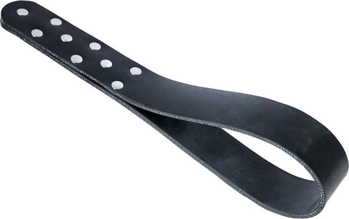 Kiotos - Brede Dubbellaags Paddle Van Rubber - Zwart