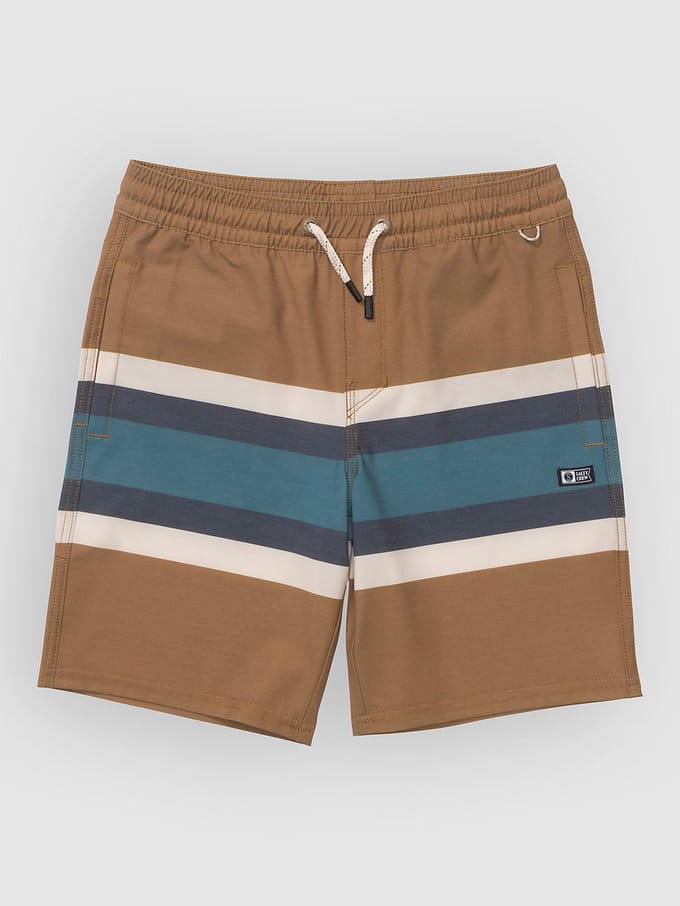 Salty Crew Crew Stripe Volley Kids Boardshorts bruin