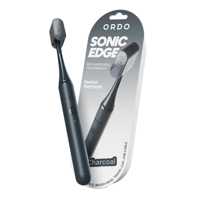 Ordo Sonic Edge - Electrische Tandenborstel - Charcoal - Oplaadbaar