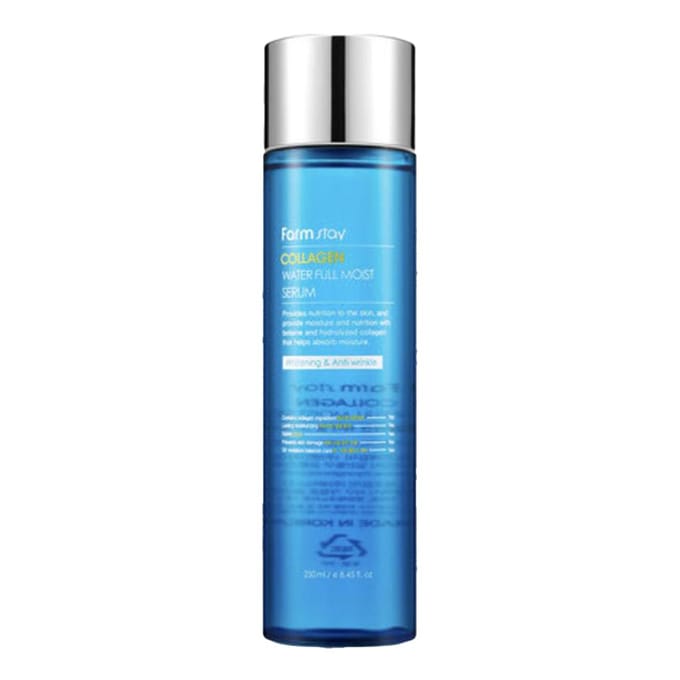 Farmstay, Collageen Water Vol Vochtig Serum, 250 ml (8,45 fl oz) blue