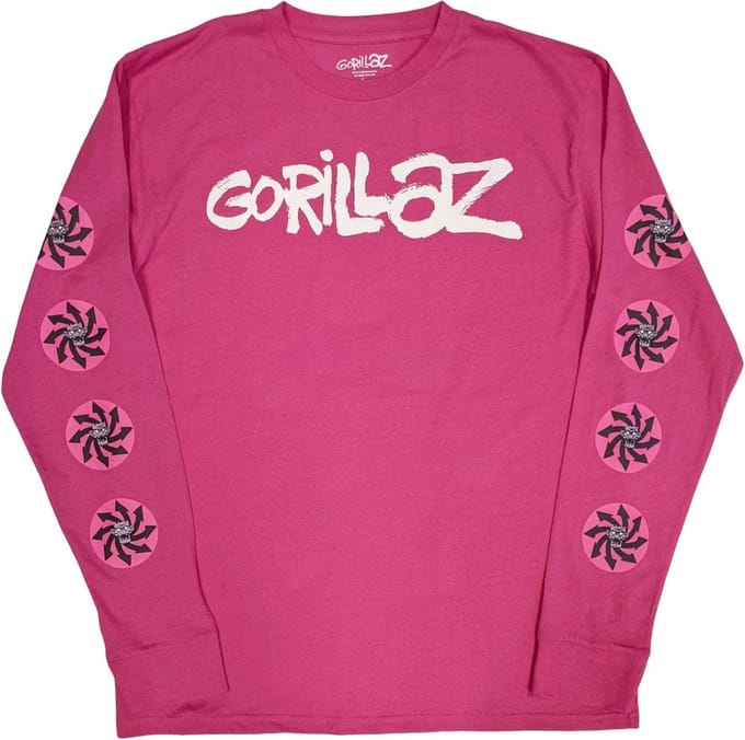 Gorillaz - Repeat Pazuzu Longsleeve shirt - L - Roze